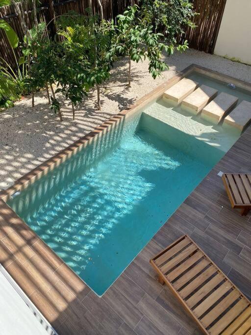 ¡New Villa 4Br With Priv Jacuzzi! Tulum Bagian luar foto