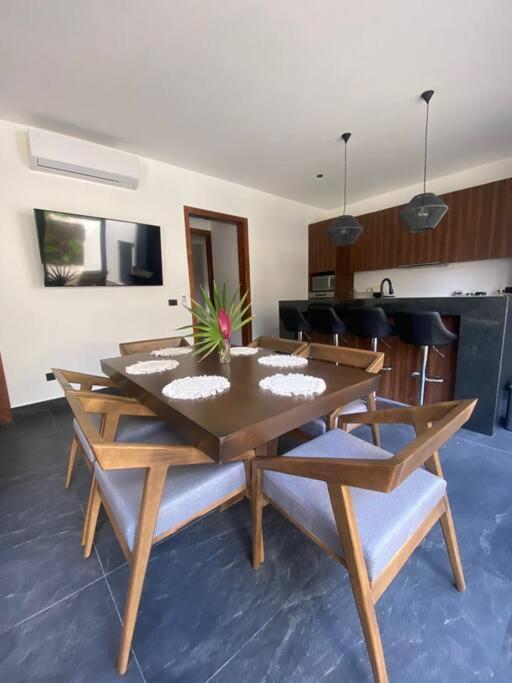 ¡New Villa 4Br With Priv Jacuzzi! Tulum Bagian luar foto